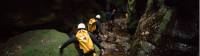 Negotiating a narrow section of Bowens Creek Canyon |  <i>Wolter Peeters | SMH</i>